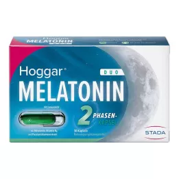 HOGGAR Melatonina DUO Capsule del sonno, 30 pz