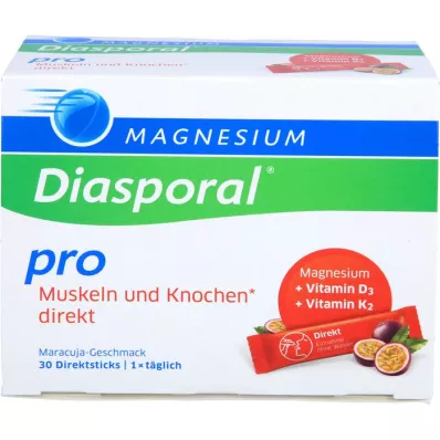 MAGNESIUM DIASPORAL per D3+K2 Muscoli+Ossa dir., 30 pz