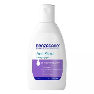 Gel detergente antibrufolo Benzacare, 120 ml Gel detergente antibrufolo Benzacare, 120 ml