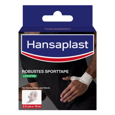 Nastro sportivo robusto Hansaplast 2,5 cmx10 m bianco, 1 pezzo Nastro sportivo robusto Hansaplast 2,5 cmx10 m bianco, 1 pezzo