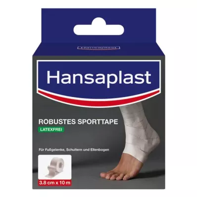 Nastro sportivo robusto Hansaplast 3,8 cm x 10 m bianco, 1 pezzo Nastro sportivo robusto Hansaplast 3,8 cm x 10 m bianco, 1 pezzo
