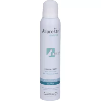 ALLPRESAN diabetico Microsilver+Repair Crema Schiuma, 200 ml