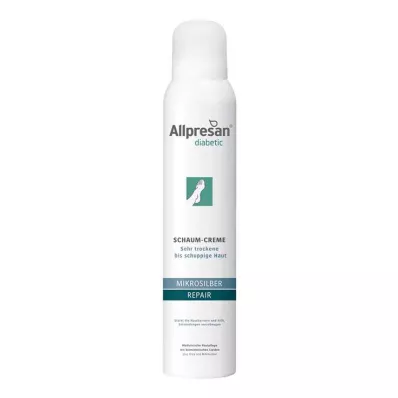 Allpresan diabetico microsilver + crema schiumosa riparatrice, 200 ml