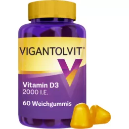 VIGANTOLVIT 2000 U.I. di vitamina D3 in gomme morbide, 60 pz