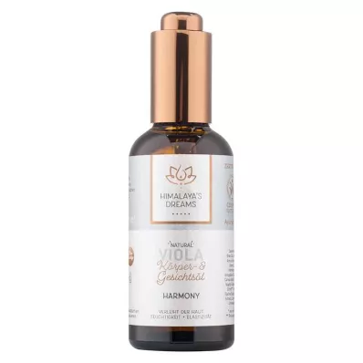 Himalayas Dreams Ayurveda Corpo &amp; Olio viso Viola, 100 ml