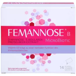 FEMANNOSE B Granuli microbiotici, 14 pz