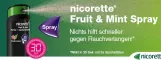 Instructions for use for Nicorette Fruit & Menta Spray 1 mg/spray Nfc, 2 pz - 1