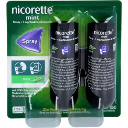 NICORETTE Menta Spray 1 mg/spray NFC, 2 pz