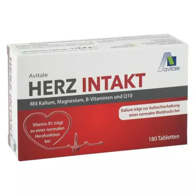 Cuore Intatto con Potassio + Magnesio + Vitamine del gruppo B Compresse, 120 pz