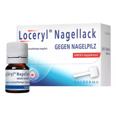 Applicatore di smalto per unghie Loceryl contro i funghi delle unghie DIREKT-, 1,25 ml Applicatore di smalto per unghie Loceryl contro i funghi delle unghie DIREKT-, 1,25 ml