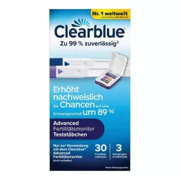 CLEARBLUE Fertility Monitor Test Sticks 30+3, 33 pz
