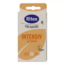 RITEX PRO NATURE INTENSIV preservativi vegani, 8 pezzi