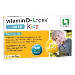 VITAMIN D-LOGES 5.600 Compresse masticabili I.E. Kids, 15 pz