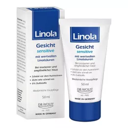 LINOLA Crema viso sensibile, 50 ml