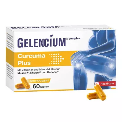 Gelencium Curcuma Plus capsule ad alto dosaggio con vitamina C, 60 pezzi Gelencium Curcuma Plus capsule ad alto dosaggio con vitamina C, 60 pezzi