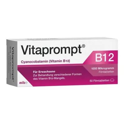 VITAprompt B12 compresse rivestite con film da 1000 microgrammi, 50 pz VITAprompt B12 compresse rivestite con film da 1000 microgrammi, 50 pz