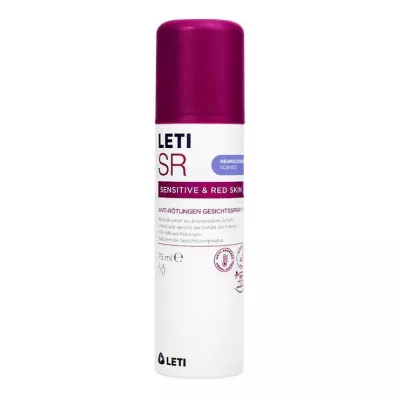 Leti SR spray viso antirossore attivo, 75 ml