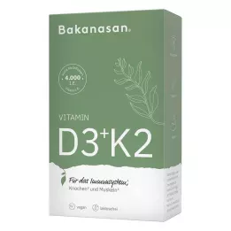 BAKANASAN Vitamina D3+K2 Capsule, 60 Capsule