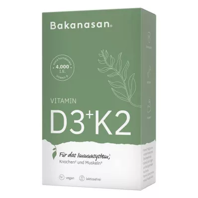 Bakanasan Vitamina D3 + K2 capsule, 60 pz