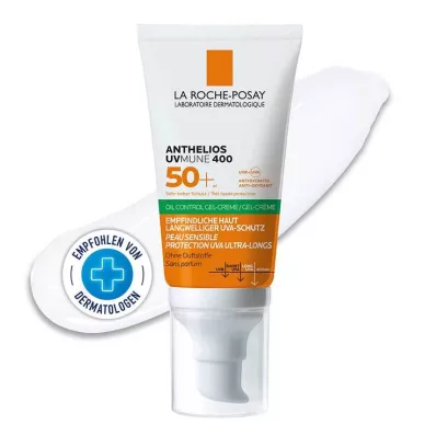 La Roche Posay Anthelios Oil Control Gel-Crema UVMune 400, 50 ml La Roche Posay Anthelios Oil Control Gel-Crema UVMune 400, 50 ml