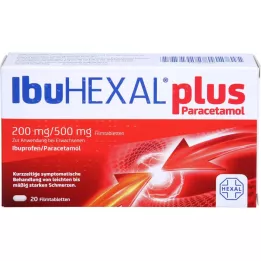 IBUHEXAL più paracetamolo 200 mg/500 mg compresse rivestite con film, 20 pz