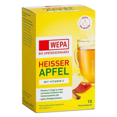 Wepa mela piccante + vitamina C in polvere, 10X10 g