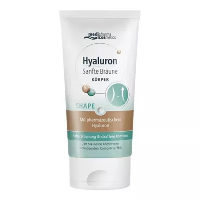 Crema per la cura del corpo abbronzante delicata allacido ialuronico, 150 ml