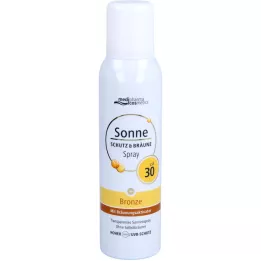 SONNE SCHUTZ &amp; Spray abbronzante bronzo LSF 30, 150 ml
