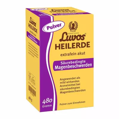 Argilla curativa Luvos extra fine per problemi di stomaco acuti legati allacidità, 480 g Argilla curativa Luvos extra fine per problemi di stomaco acuti legati allacidità, 480 g