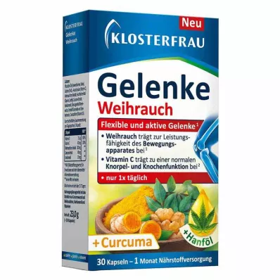 Klosterfrau Joints Capsule molli di incenso, 30 pz