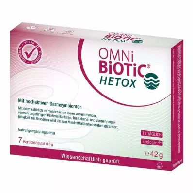 Bustina di polvere Omni Biotic Hetox, 7X6 g
