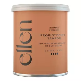 ELLEN tampone probiotico forte, 8 pezzi