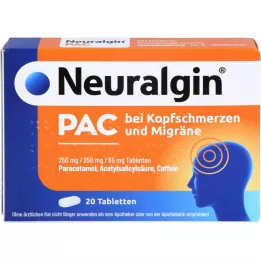 NEURALGIN PAC per mal di testa ed emicrania Tabl., 20 pz