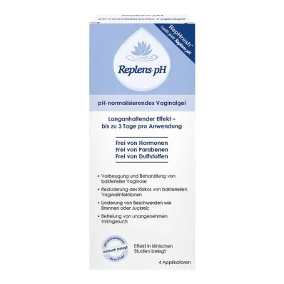 Riempie gli applicatori preriempiti di gel vaginale pH, 4 pz