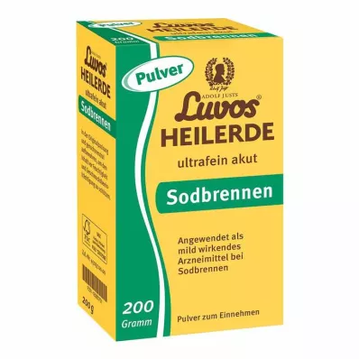 Polvere curativa ultrafine per bruciore di stomaco acuto Luvos, 200 g