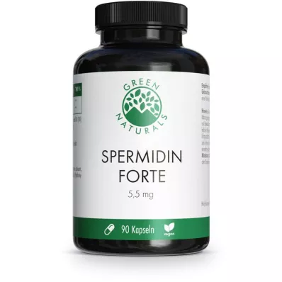 GREEN NATURALS Spermidine Forte 5,5 mg capsule vegane, 90 pz