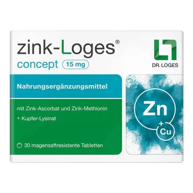 Zinc-Loges concept 15 mg compresse gastroresistenti, 30 pz Zinc-Loges concept 15 mg compresse gastroresistenti, 30 pz