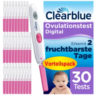 CLEARBLUE Test di ovulazione digitale, 30 pezzi