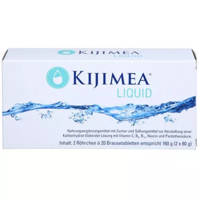 KIJIMEA Compresse effervescenti liquide, 40 pezzi