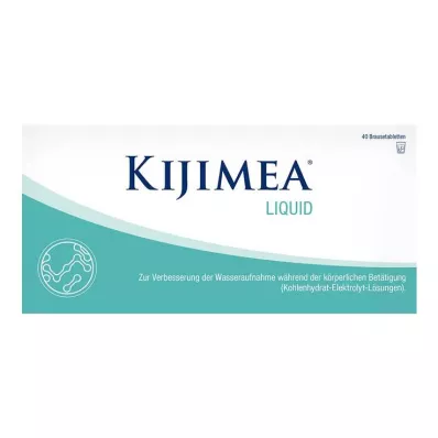 KIJIMEA Compresse effervescenti liquide, 40 pezzi KIJIMEA Compresse effervescenti liquide, 40 pezzi