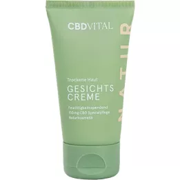 CBD VITAL crema viso pelle secca, 50 ml