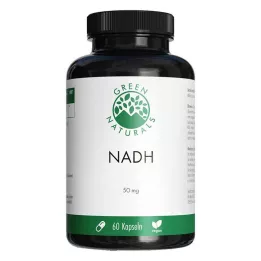 GREEN NATURALS NADH capsule vegane e ad alto dosaggio, 60 pezzi