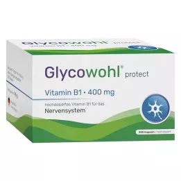 GLYCOWOHL Vitamina B1 Tiamina 400 mg capsule ad alto dosaggio, 200 pz