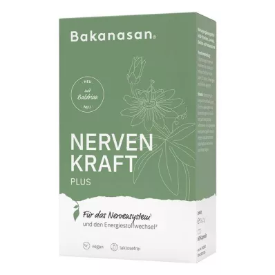 BAKANASAN Nerve Power Plus Capsule, 60 Capsule BAKANASAN Nerve Power Plus Capsule, 60 Capsule
