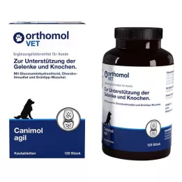 ORTHOMOL VET Canimol agil compresse masticabili per cani, 120 pz